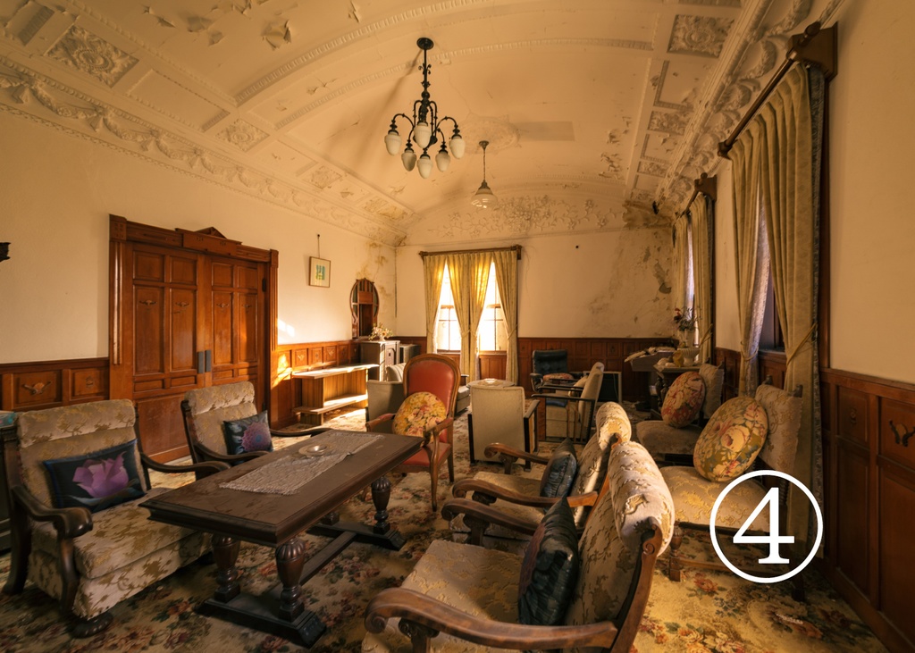 異界廃墟展 出展パネル(エアコミケ受注生産 1/15終了)