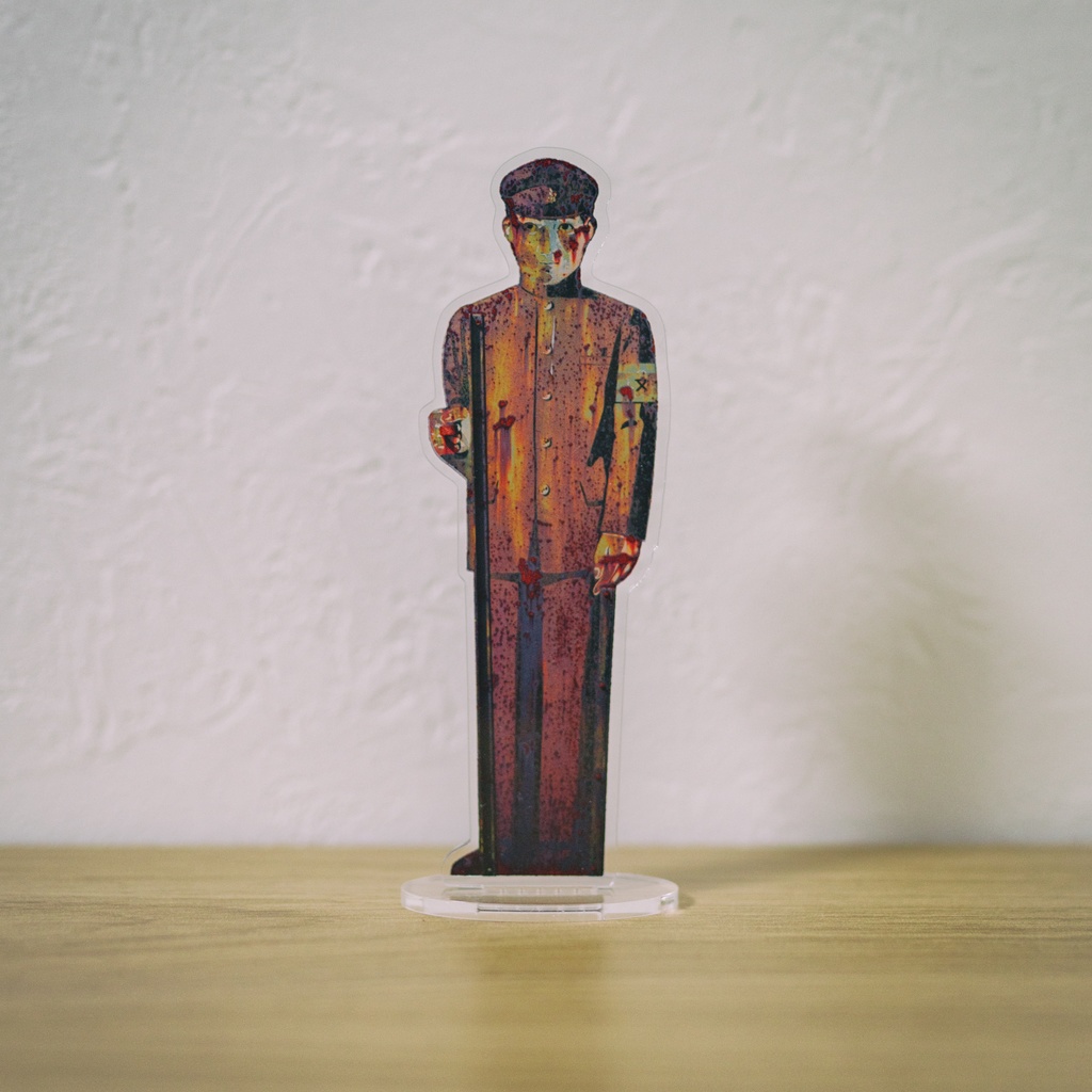 【増産対応済み】学童人形看板 アクリルスタンド(両面)