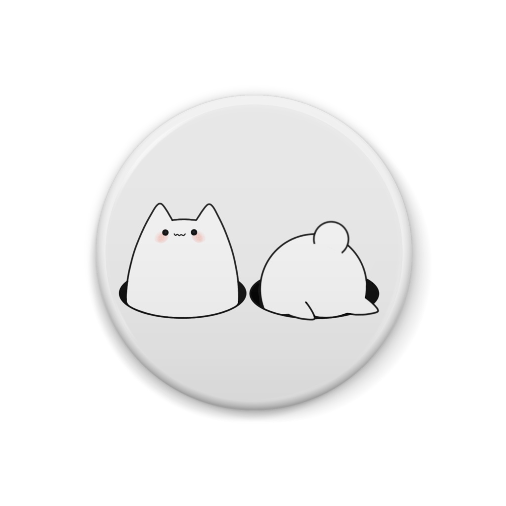 ねこの缶バッジ2