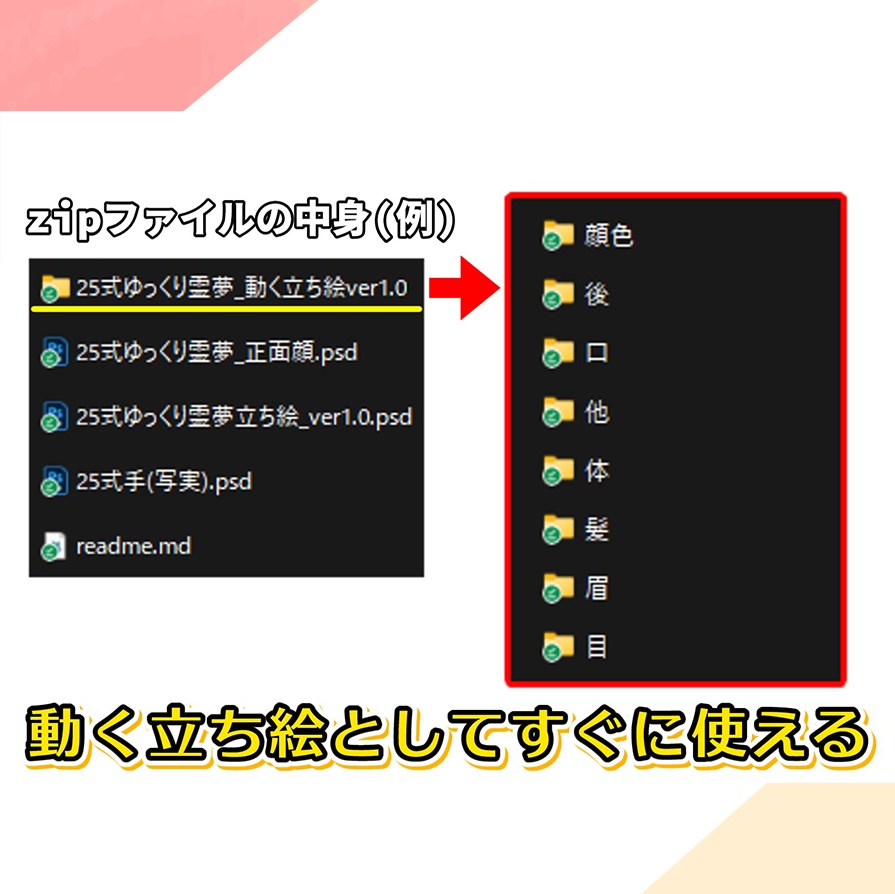 ゆっくり霊夢 立ち絵素材