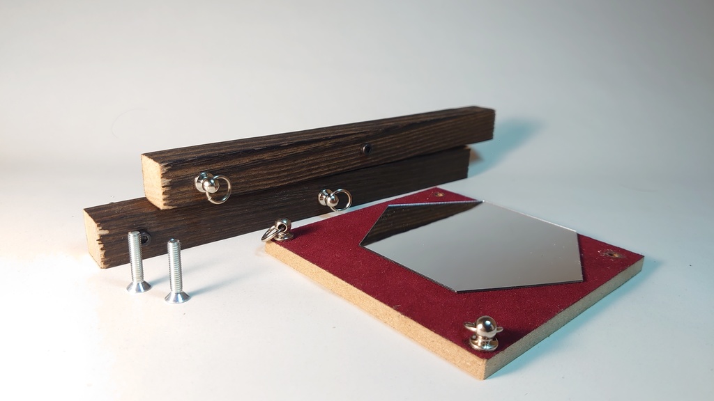 1/12 拘束ヴィネットD(双拘束柱・鏡)