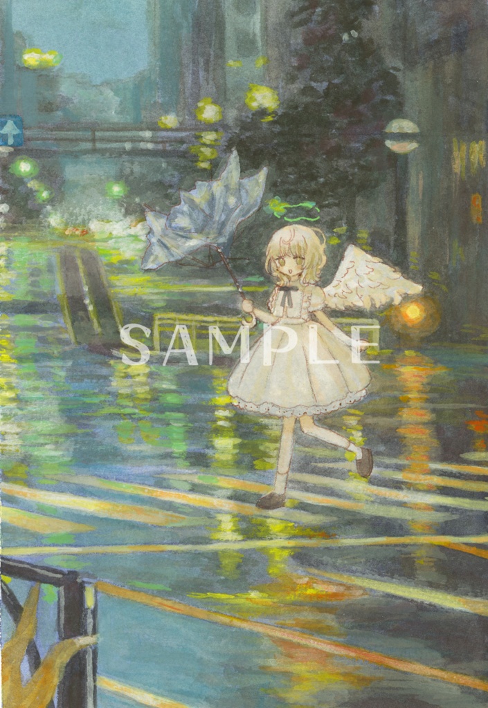 オリジナルイラストポストカード