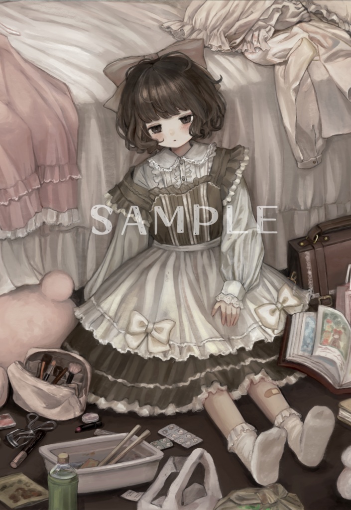 オリジナルイラストポストカード