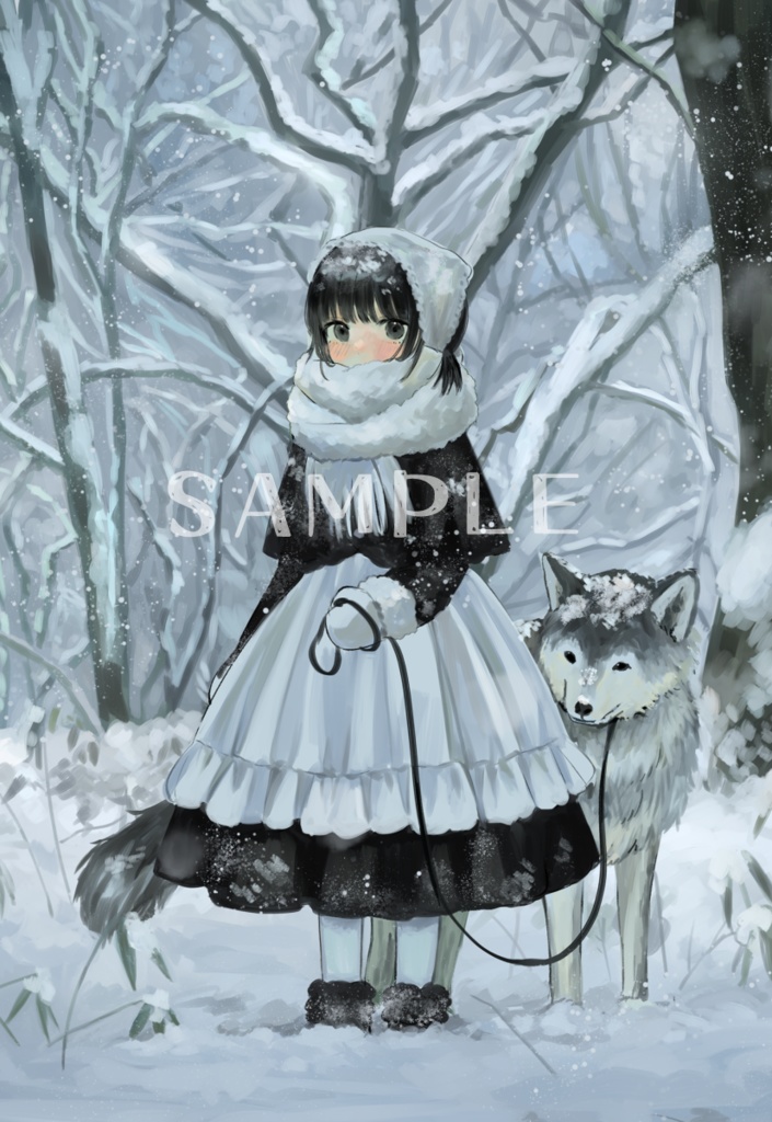 オリジナルイラストポストカード