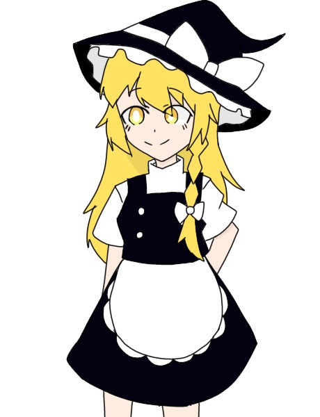 魔理沙の立ち絵