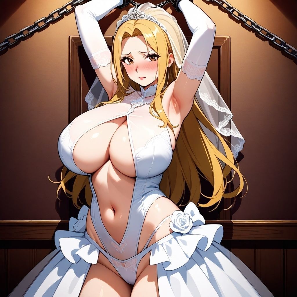 フェチコレVol.23 吊り上げ拘束されるウェディングビキニの人妻（金髪のみ）【総枚数250枚】