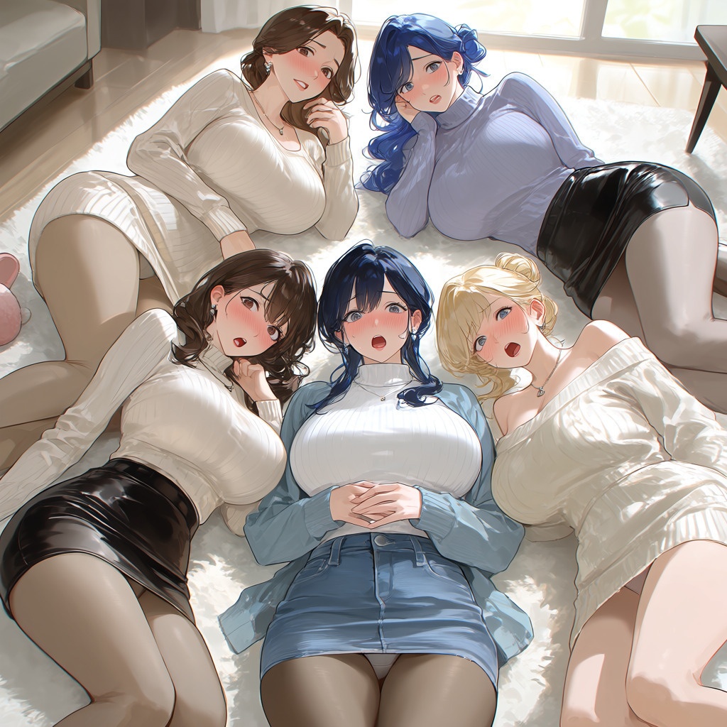 フェチコレVol.167 目を覚ますとスカートがめくれていて赤面する巨乳人妻たち【総枚数250枚】