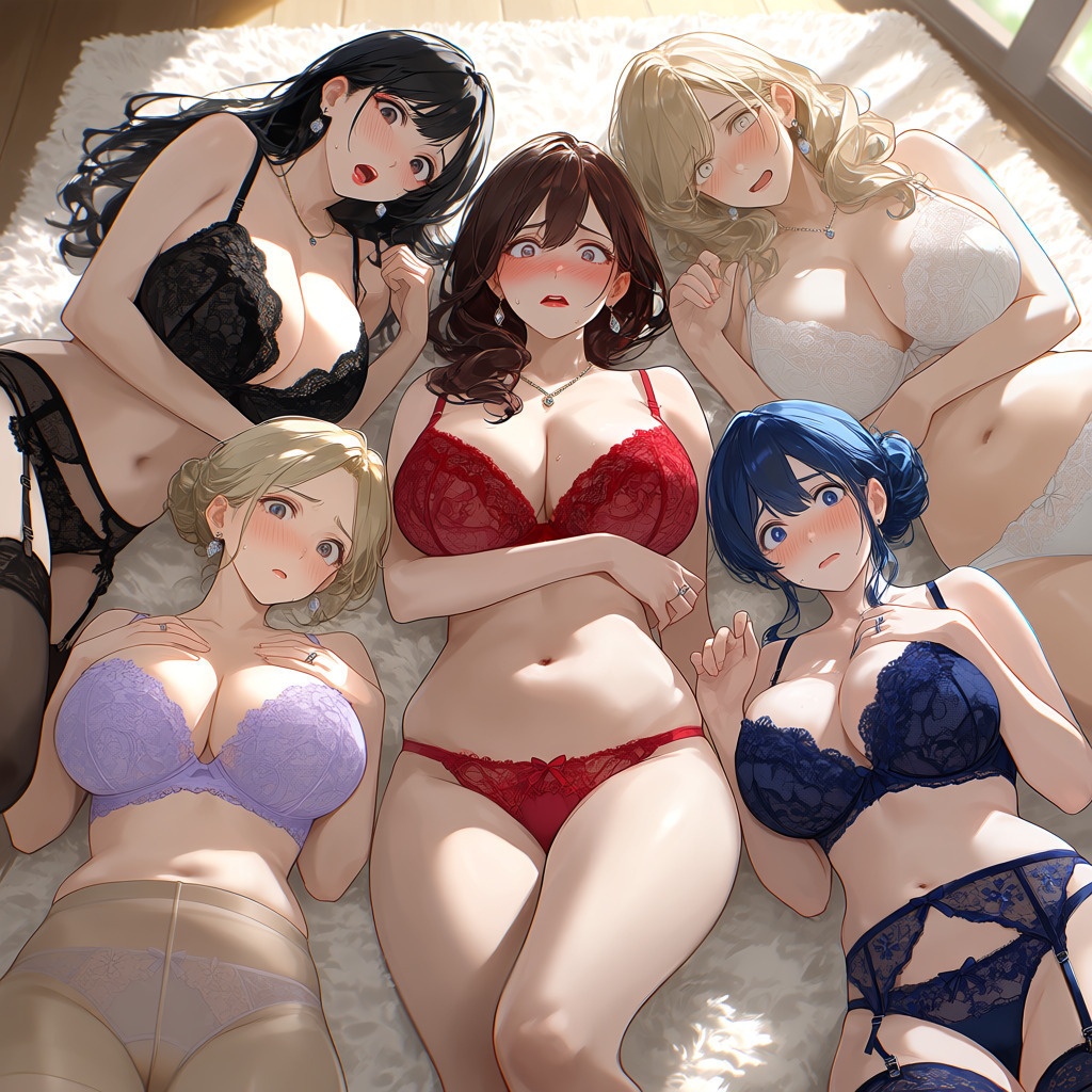 フェチコレ総集編 気を失ってスカートの中を晒し、下着姿で縛られる巨乳人妻たち 〜気絶・赤面・下着・緊縛〜【総枚数1,000枚】