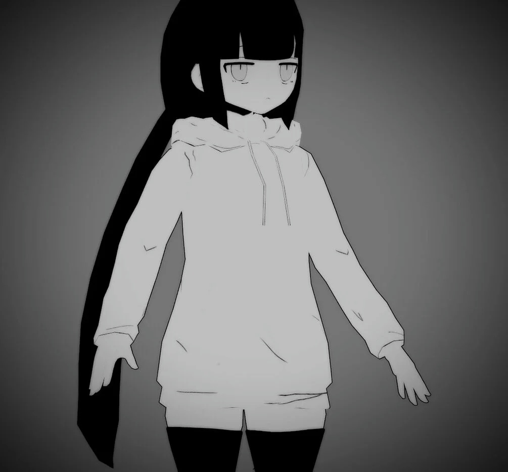 【3Dボーカロイドモデル】Inabakumori \ 稲盛3Dモデル - VRChat