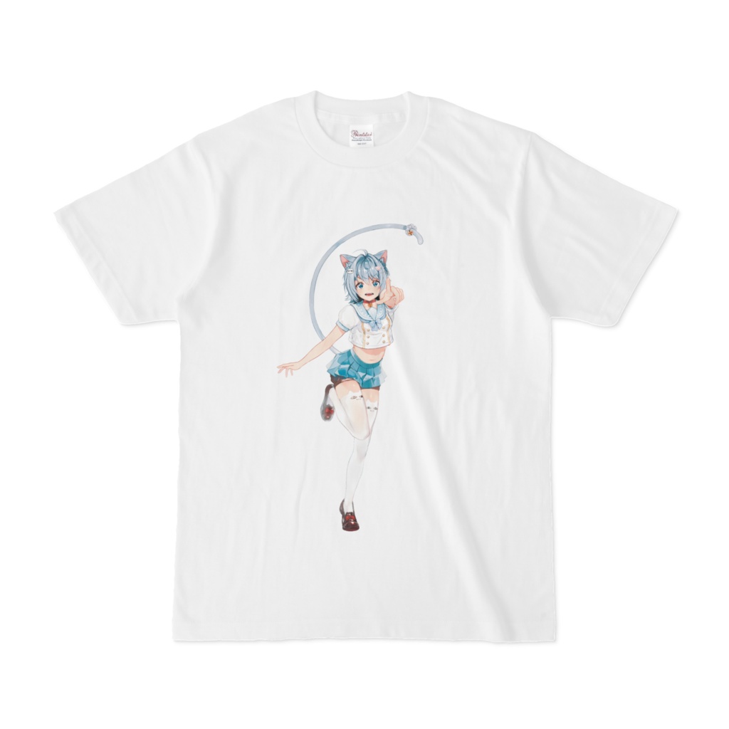 アオイイオリ5周年記念立ち絵のTシャツ