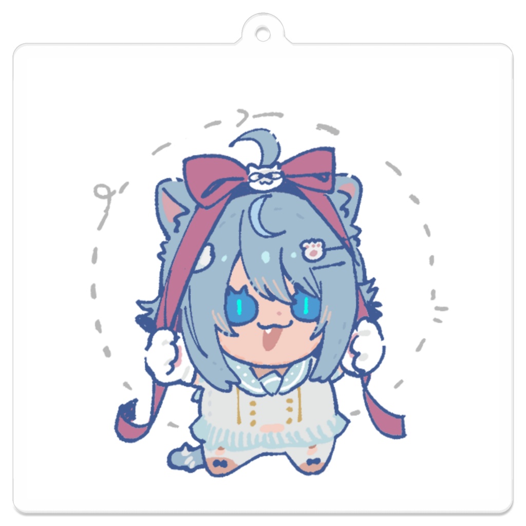 アオイイオリミニキャラキーホルダー