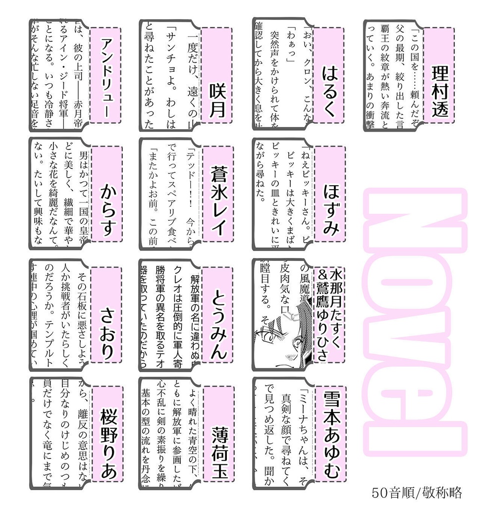 幻想水滸伝1 27th記念アンソロジー『Orizzonte』