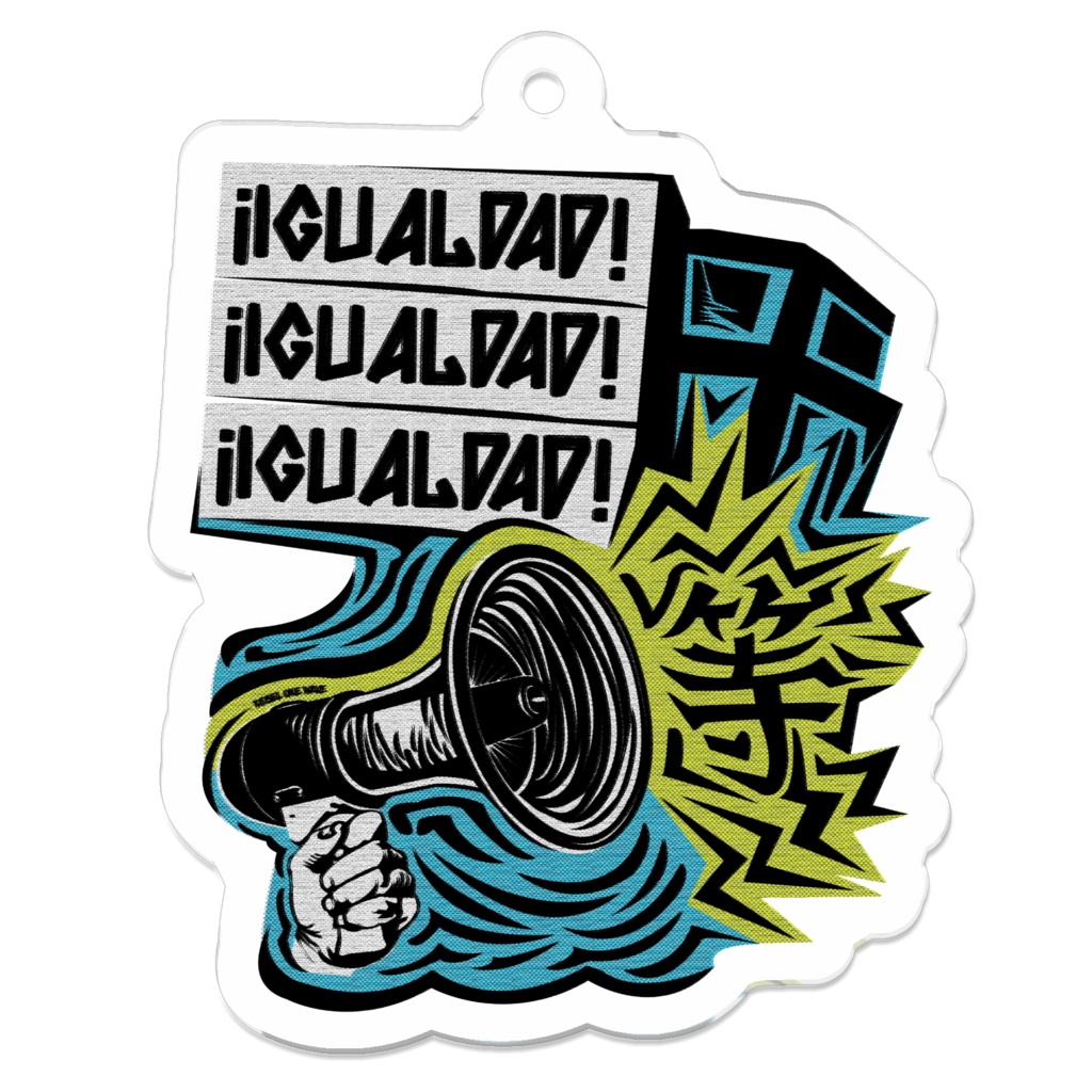 Igualdad! 平等　アクリルキーホルダー