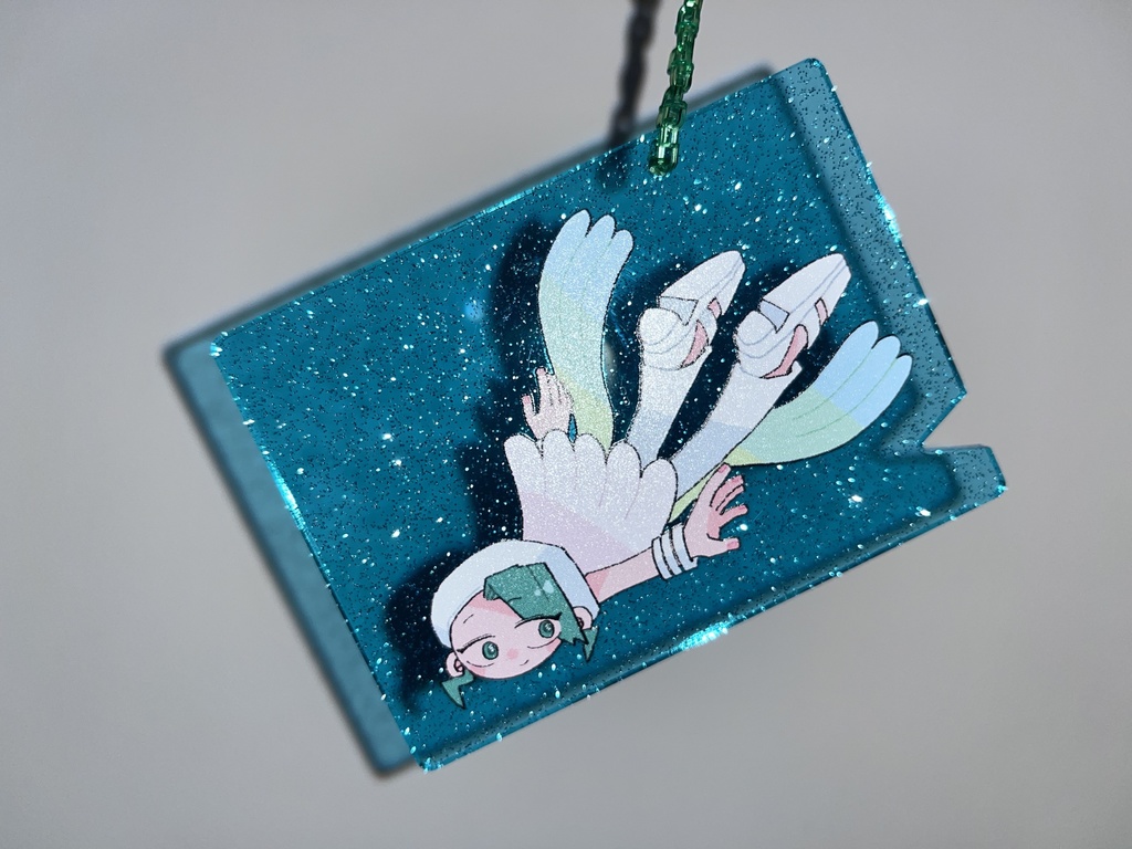 【夢ポ8新作】アクリルキーホルダー・ミクリ