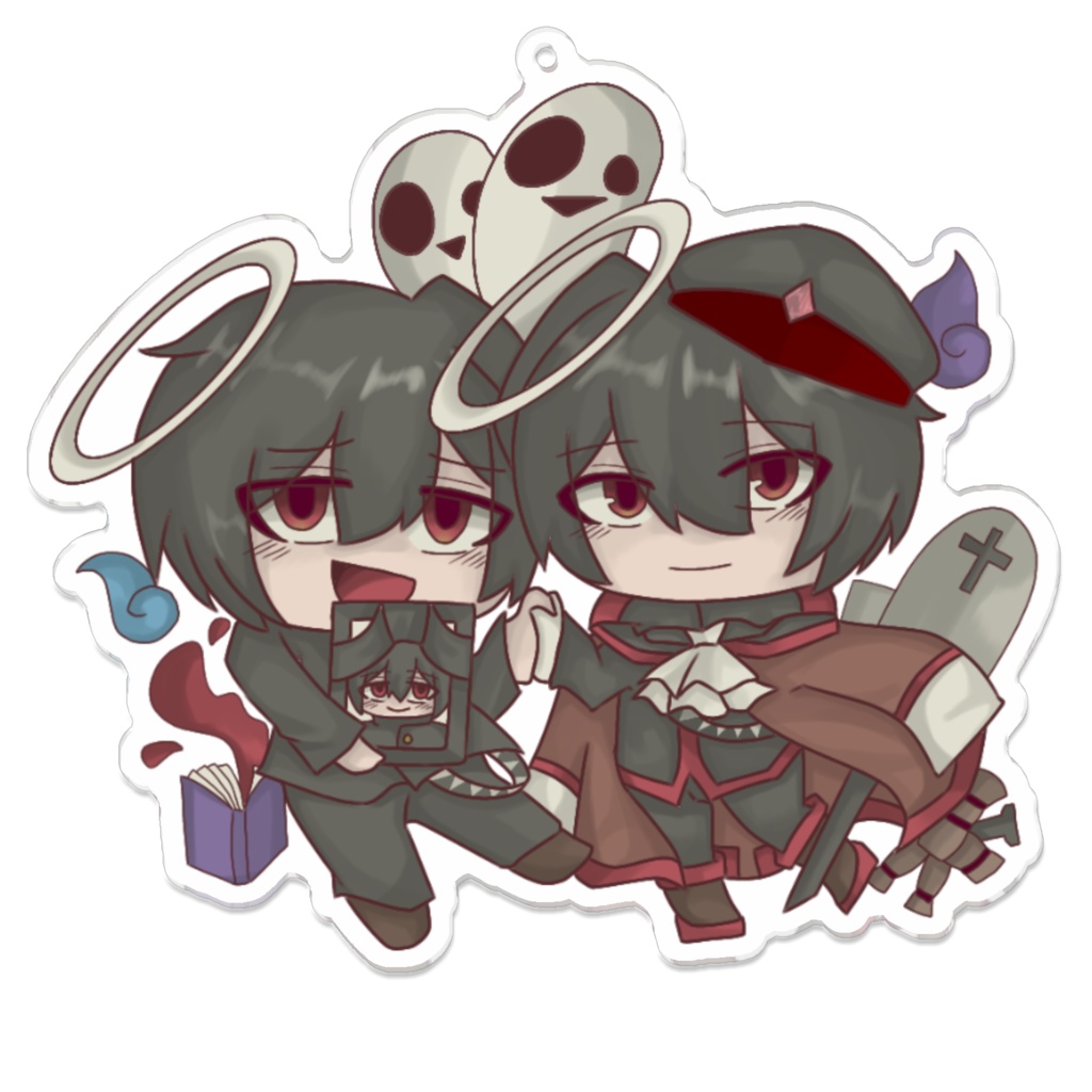 【らゅ家 死人組】田中くんと田中くん暗黒騎士アクキー