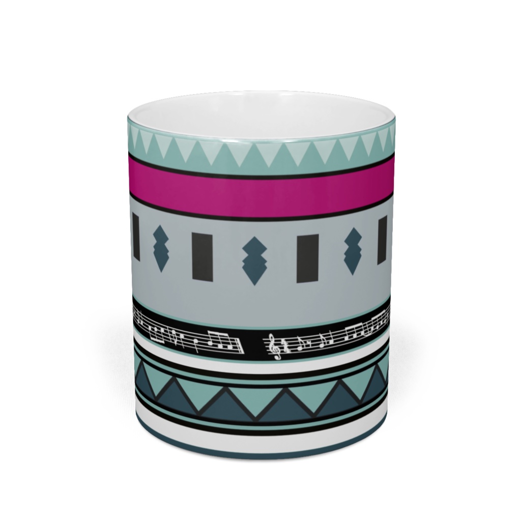 初音ミクモチーフマグカップ