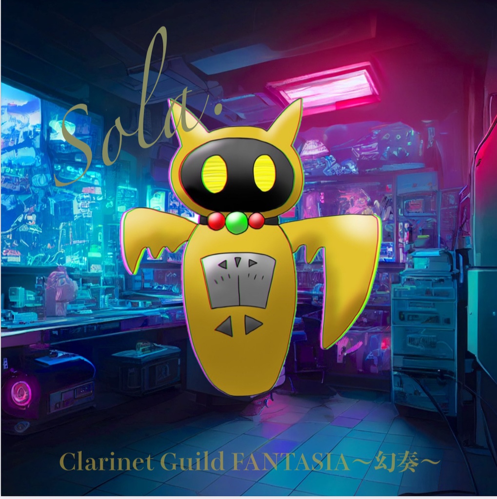 FANTASIAオリジナルキャラ ソラちゃん オリジナルステッカー