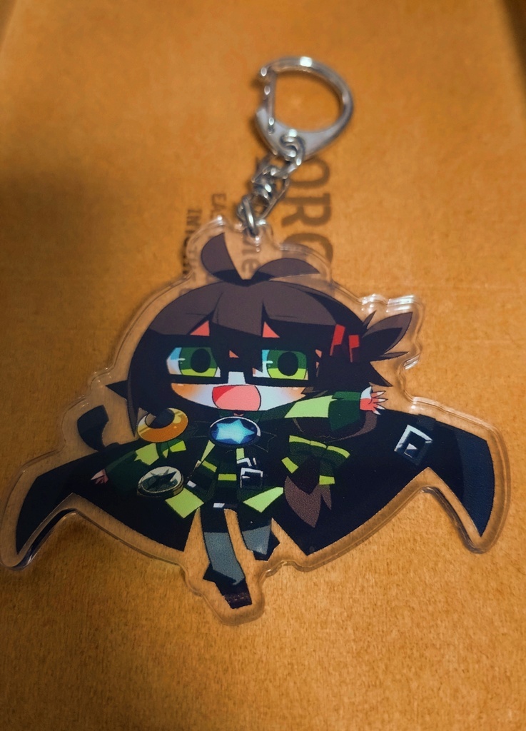 葉織凪月 ちびキャラアクリルキーホルダーVer.1(ウキウキ)