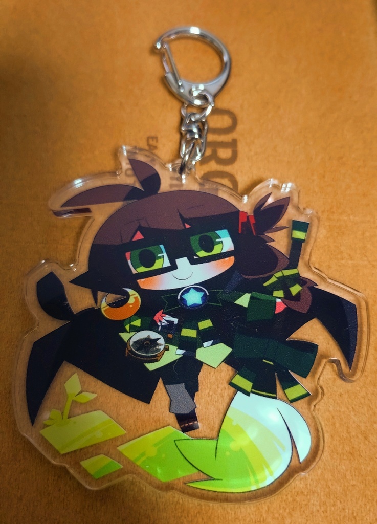 葉織凪月 ちびキャラアクリルキーホルダーVer.2(フデ)