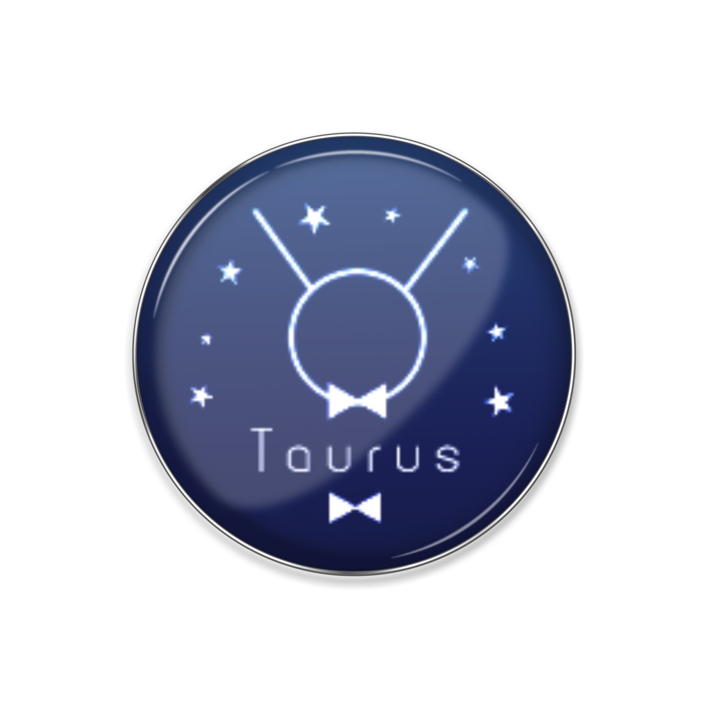 おうし座ピンバッジ