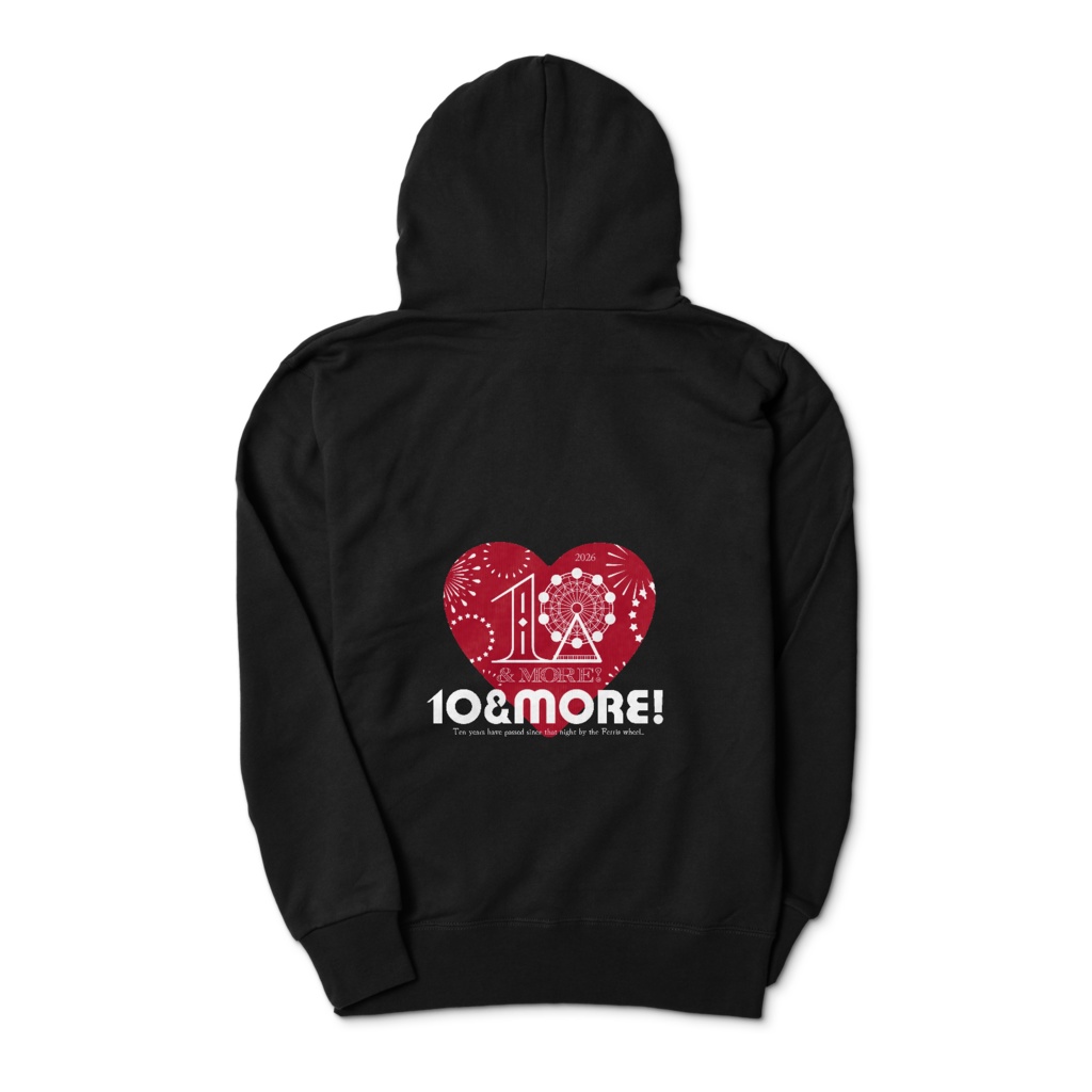 【10&MORE!】両面_ジップパーカー