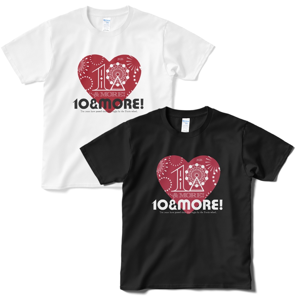 【10&MORE!】正面_Tシャツ