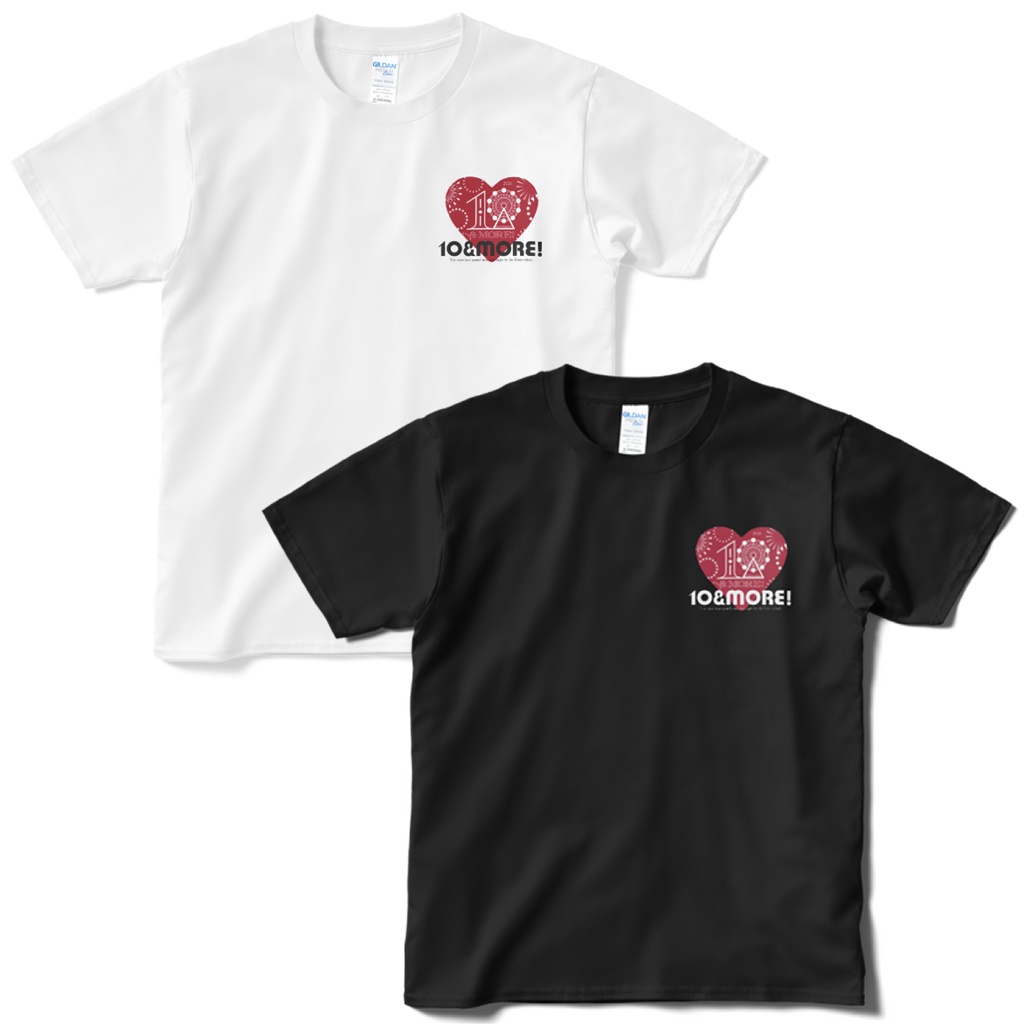 【10&MORE!】ワンポイント_Tシャツ
