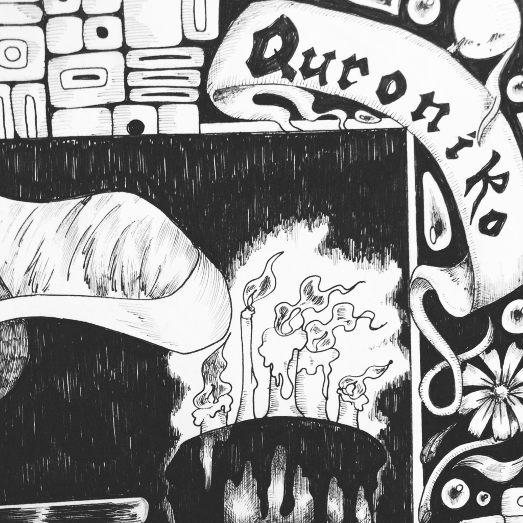 「クロニコのディナー」B4サイズ 原画