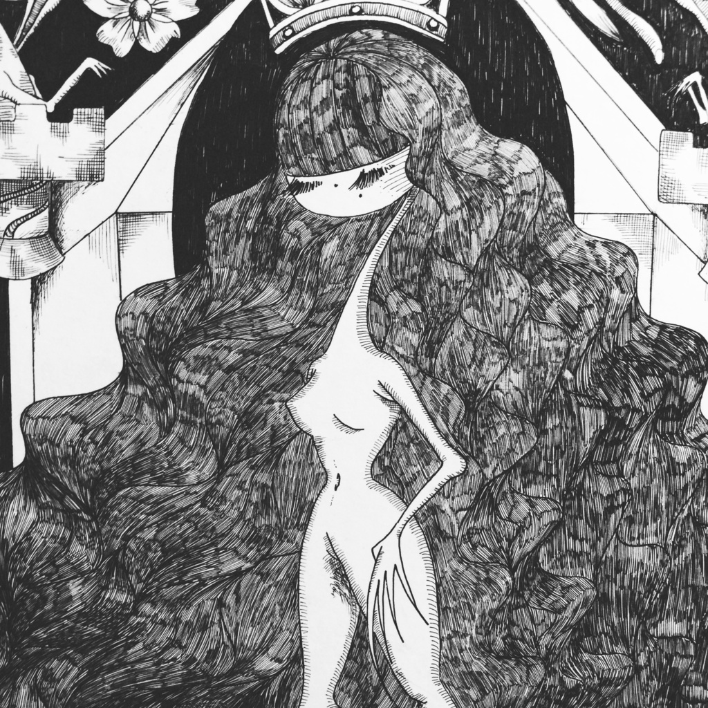 「愛しの王女様」B4サイズ 原画