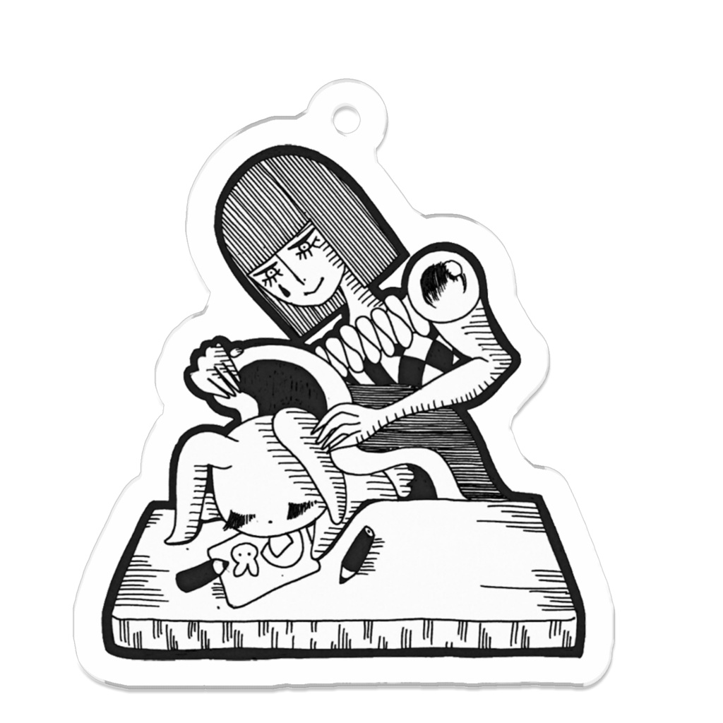 「おつかれムイムイ」アクリルキーホルダー