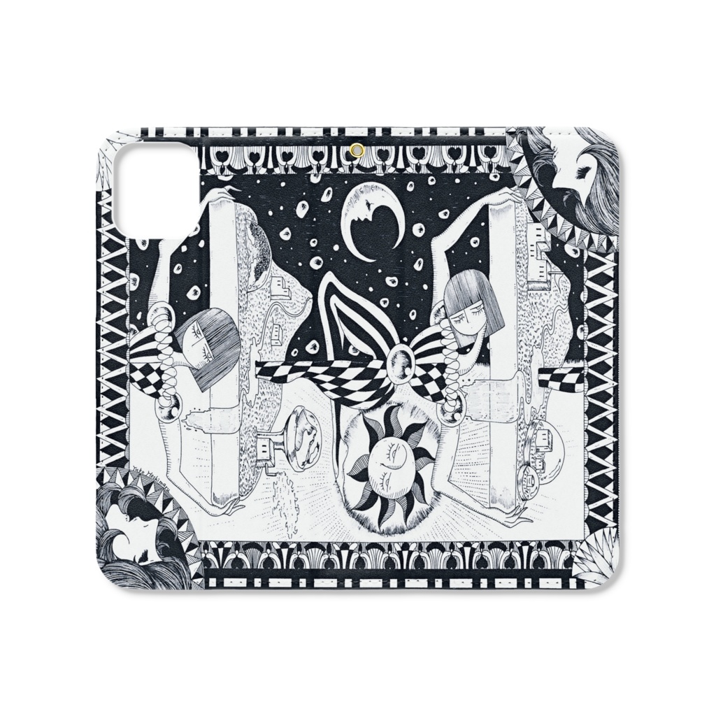 ピエロiPhoneケース