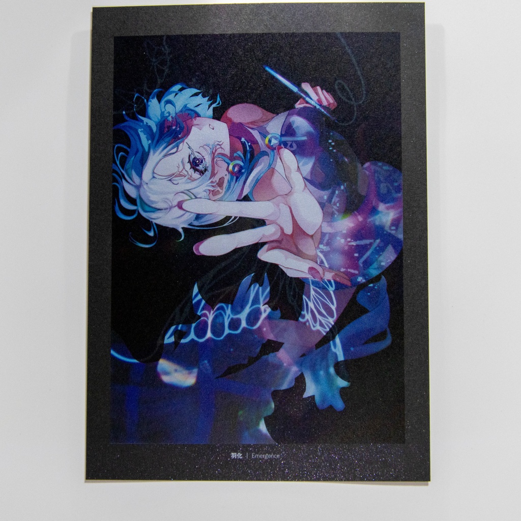 米室　個展　katalogos 上野マルイ　特殊印刷B4ポスター　03 特殊印刷複製画集「MATIÈRE」 - 柑橘屋BOOTH - BOOTH