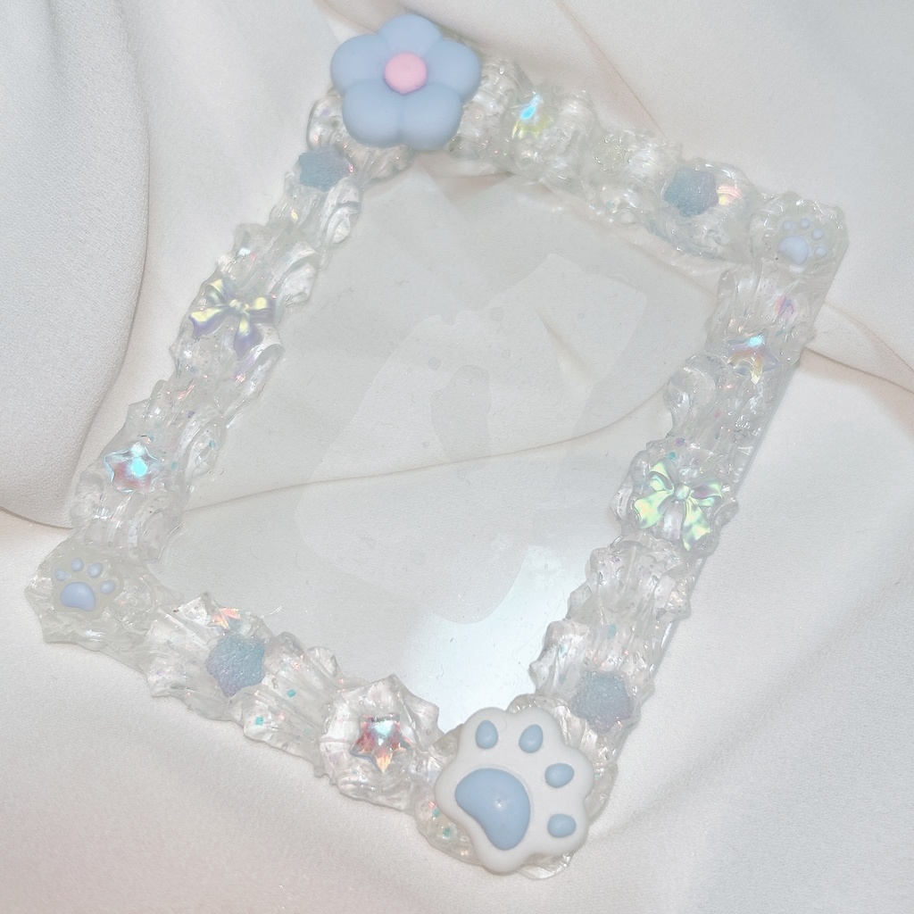 硬質ケース トレカケース デコ ホイップデコ B8 - milkystar - BOOTH