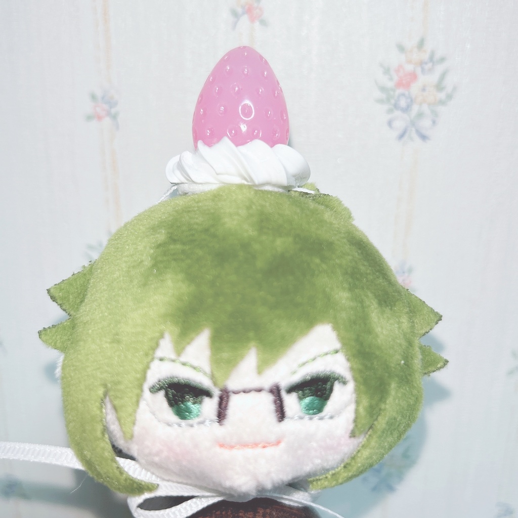 いちご さくらんぼ ヘッドドレス ぬい服 ともぬい ちびぬい おまんじゅう