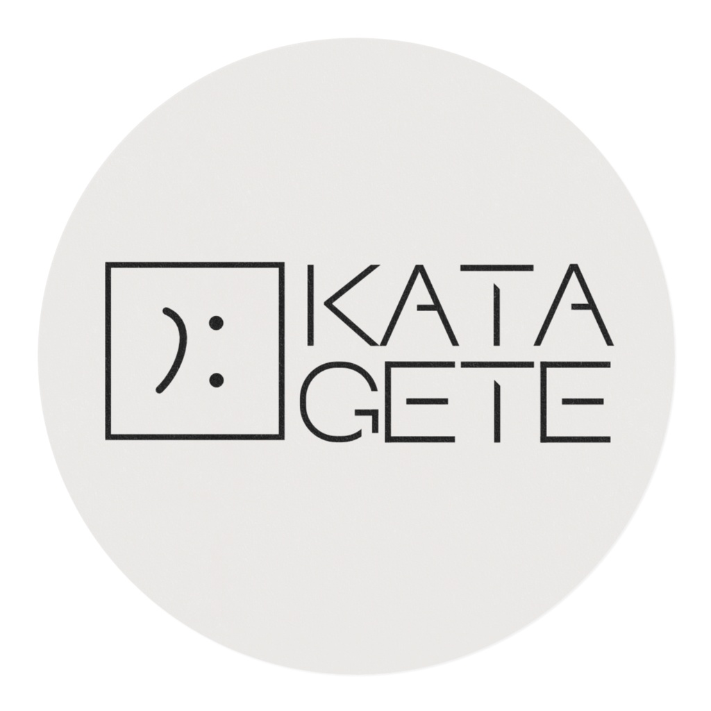 アンビグラムのマスキングテープ「噂/嘘」