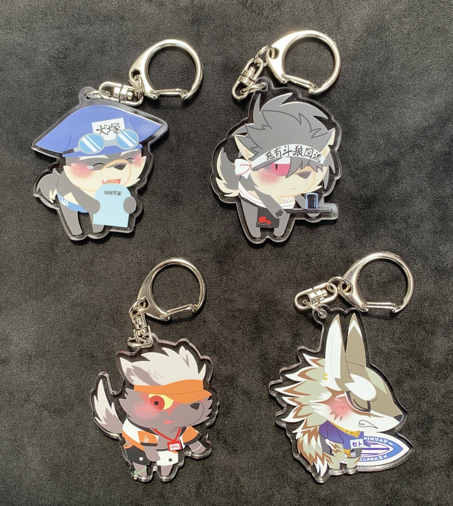【アクキー】放サモ水着シリーズ