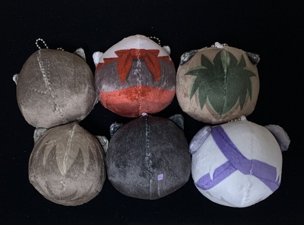 八犬士ミニクッション