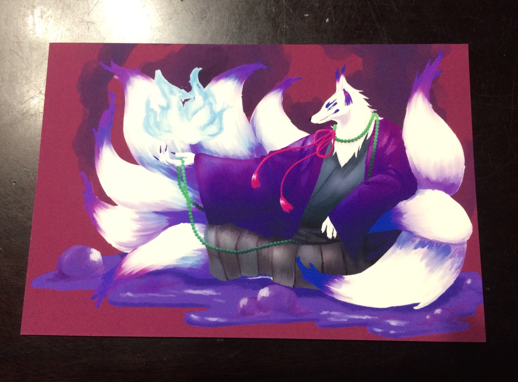 紫獣神主のキュウビ