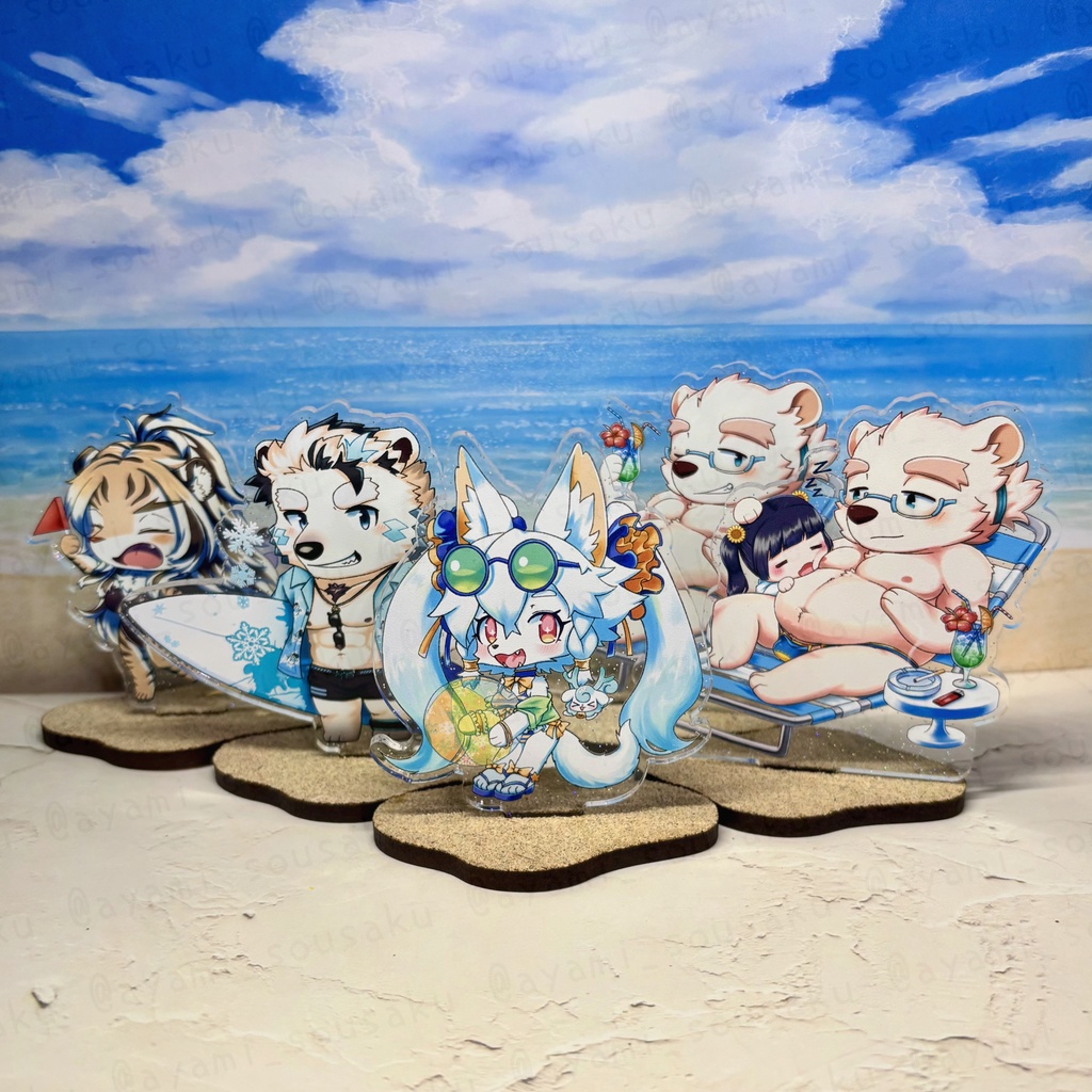 放サモ水着アクスタ