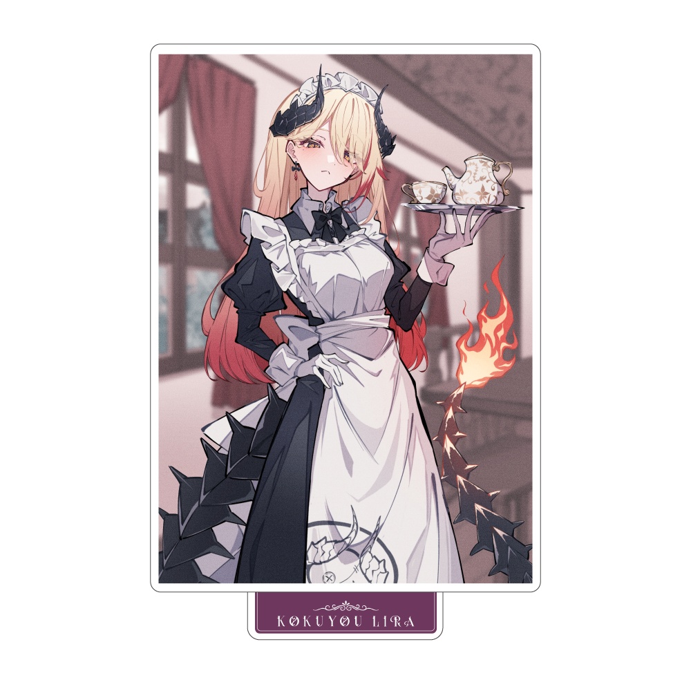 【受注生産 10/25まで】黒燿リラ 新時代記念グッズ アクリルスタンド