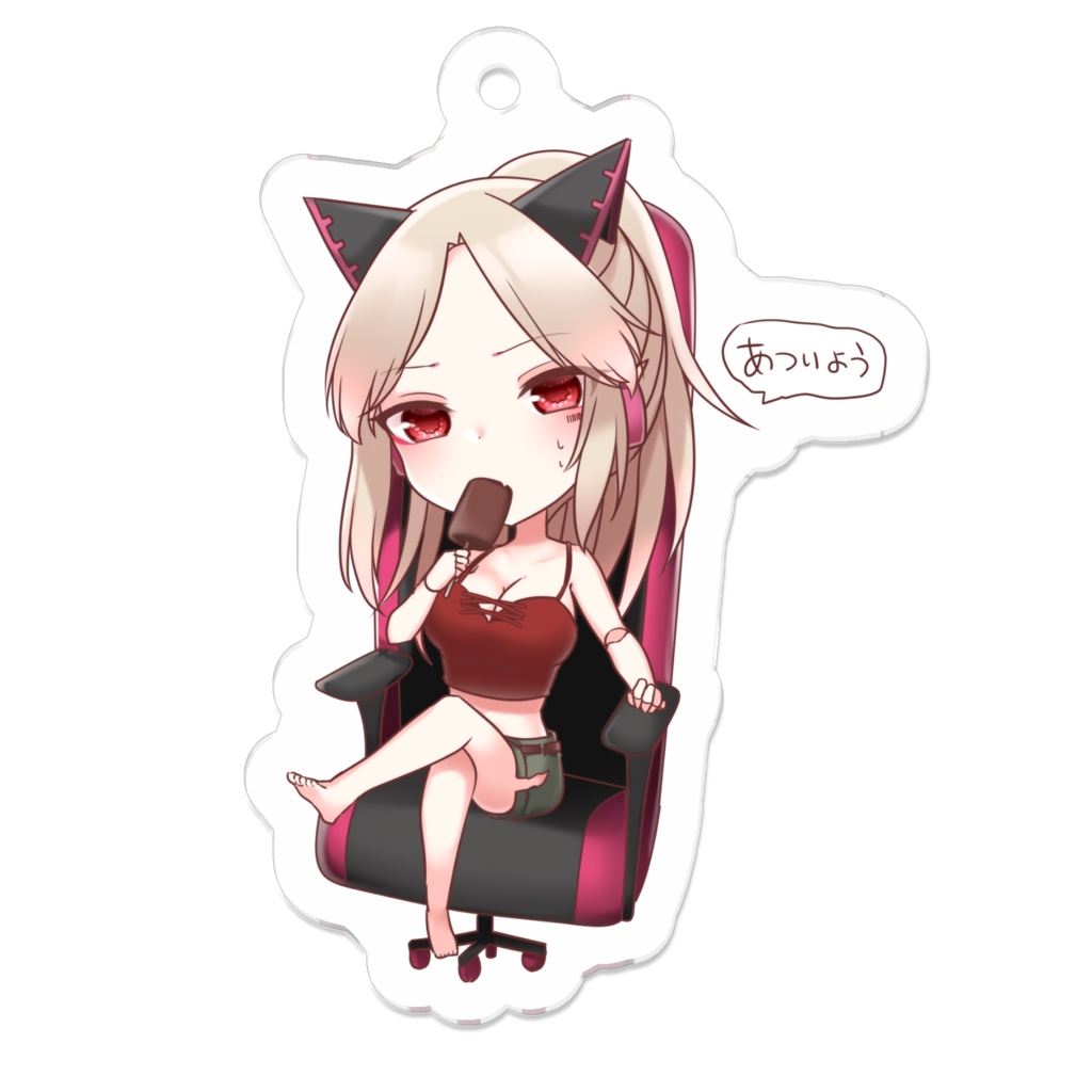 夏服サラちゃんアクキー