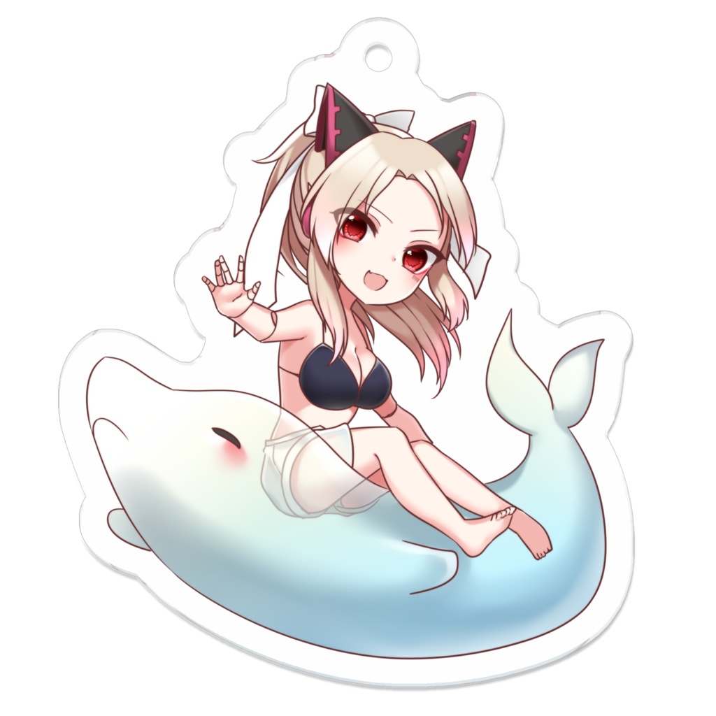 波乗りサラちゃんアクキー