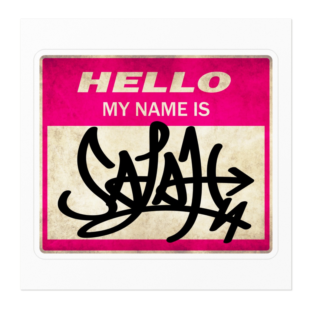 SALAH Tagging Sticker(RatRod)