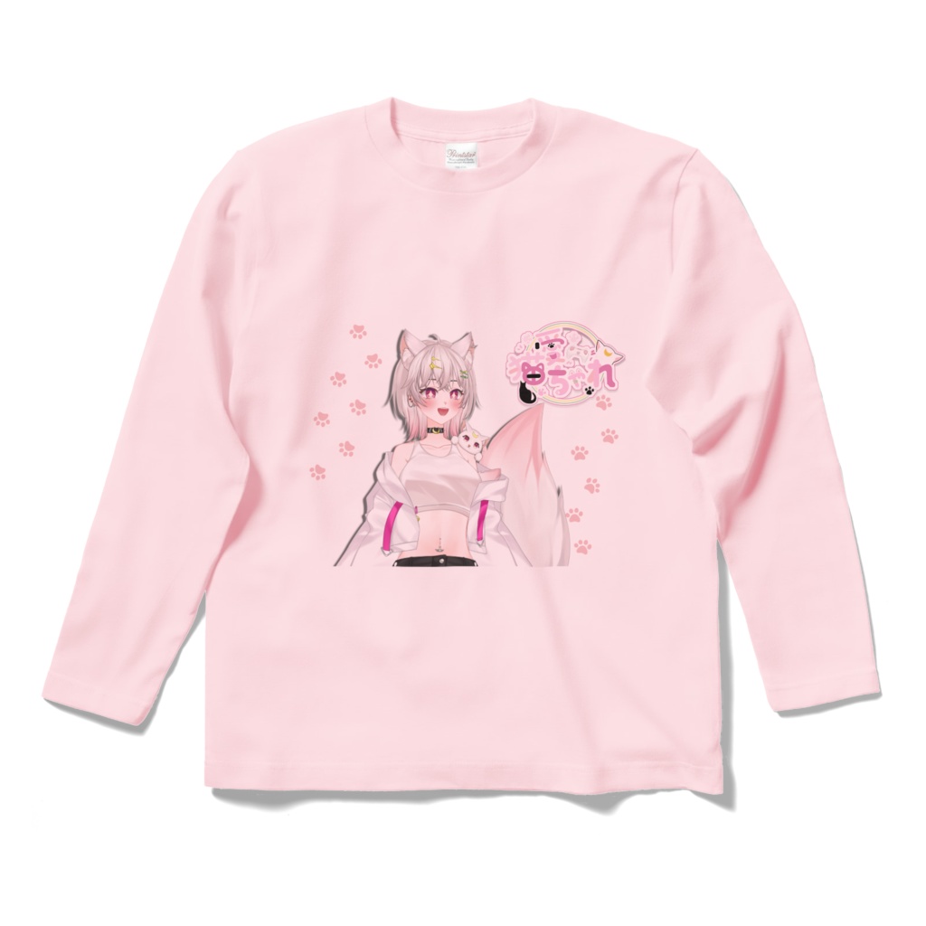 猫愛ちゃれ ロンT 3カラー