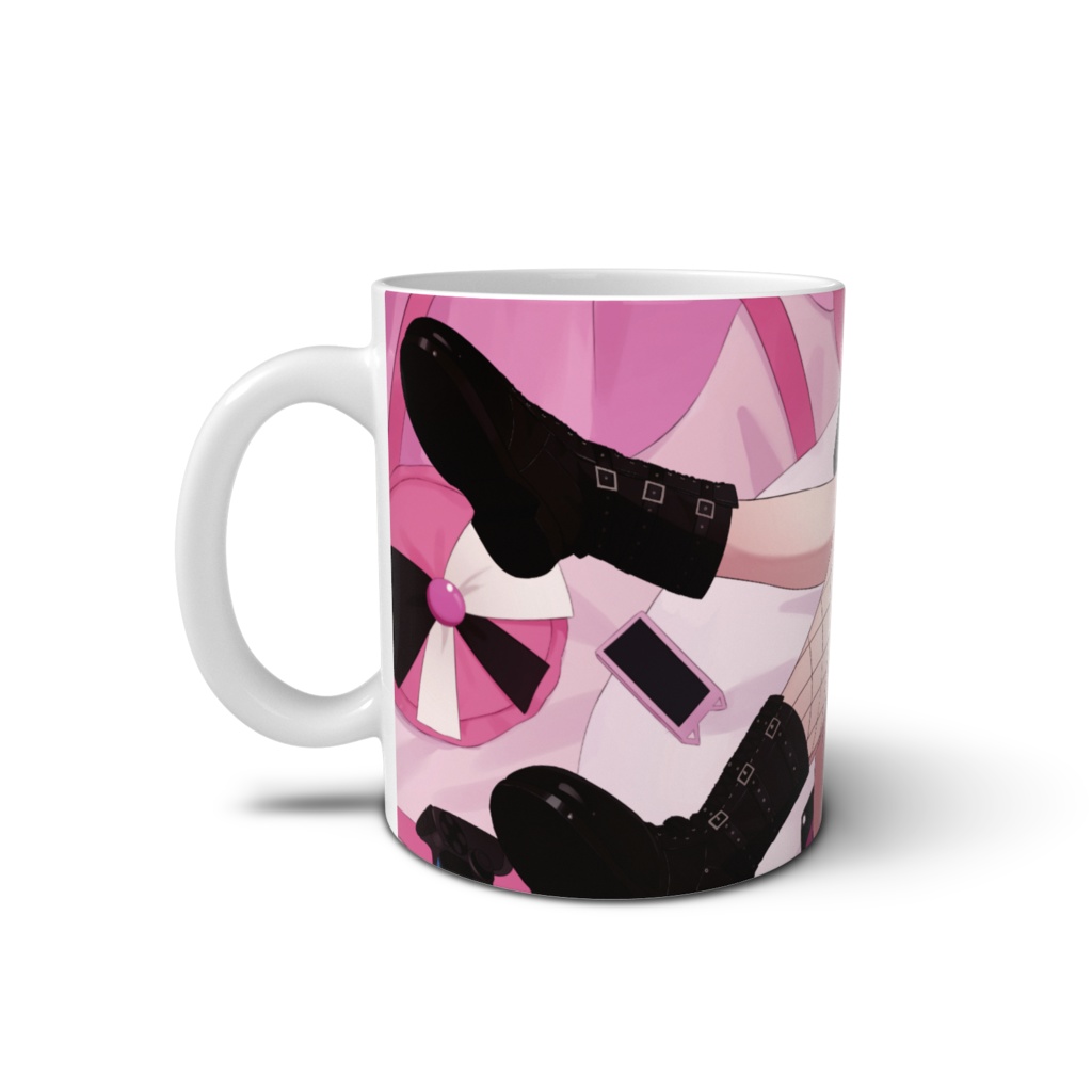 猫愛ちゃれ マグカップ (キービジュアルデザイン)