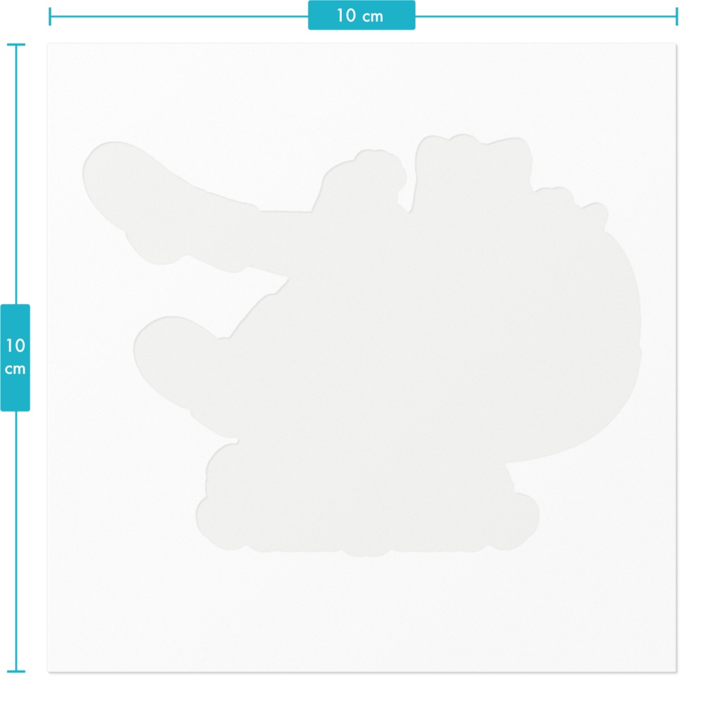 猫愛ちゃれ ステッカー (キービジュアルデザイン)