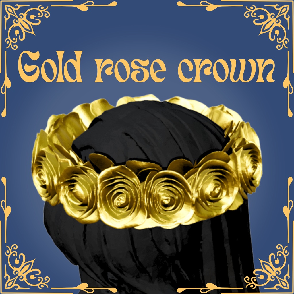 ゴールデンローズの花冠