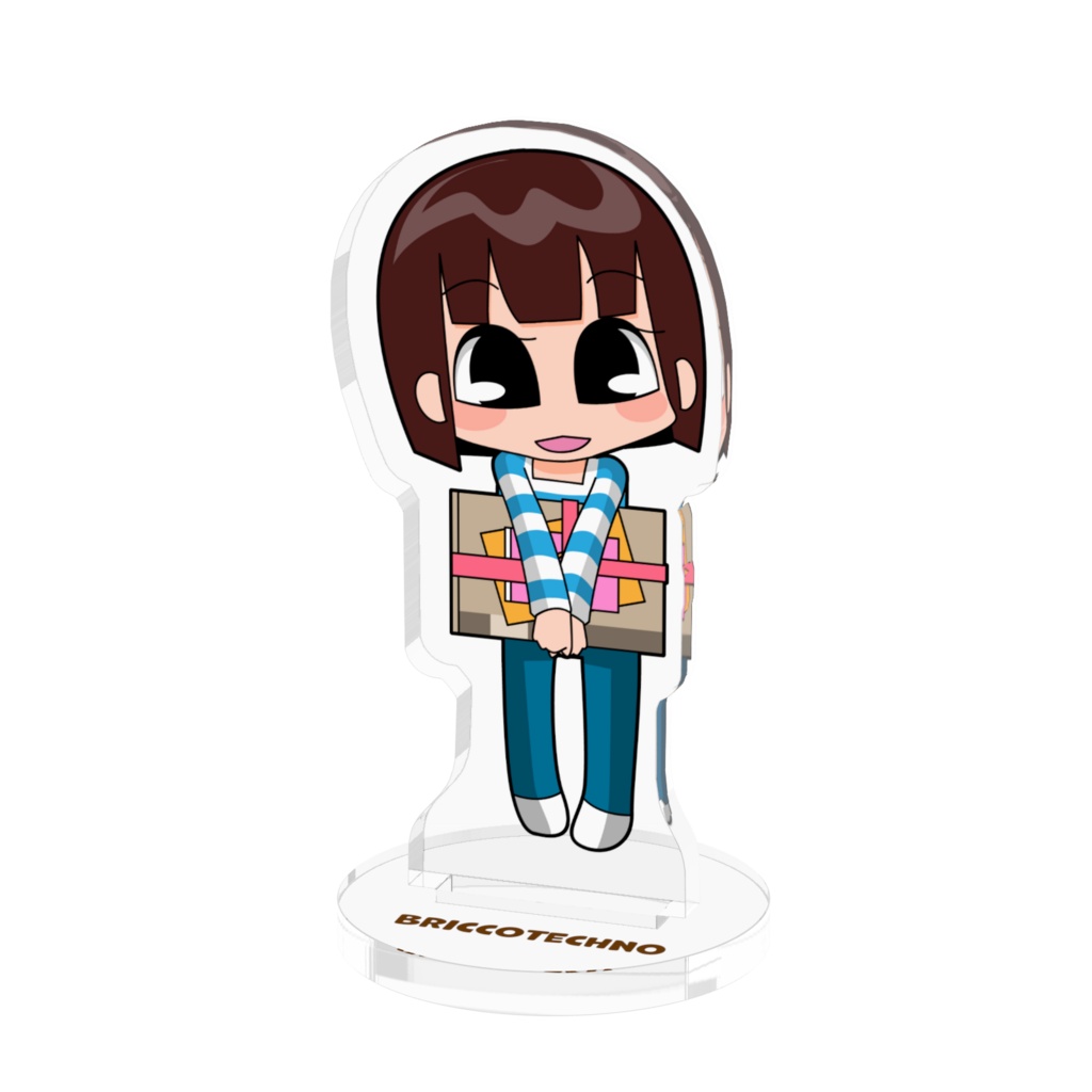さとみ（チェリーフラッグス）アクリルフィギュア　