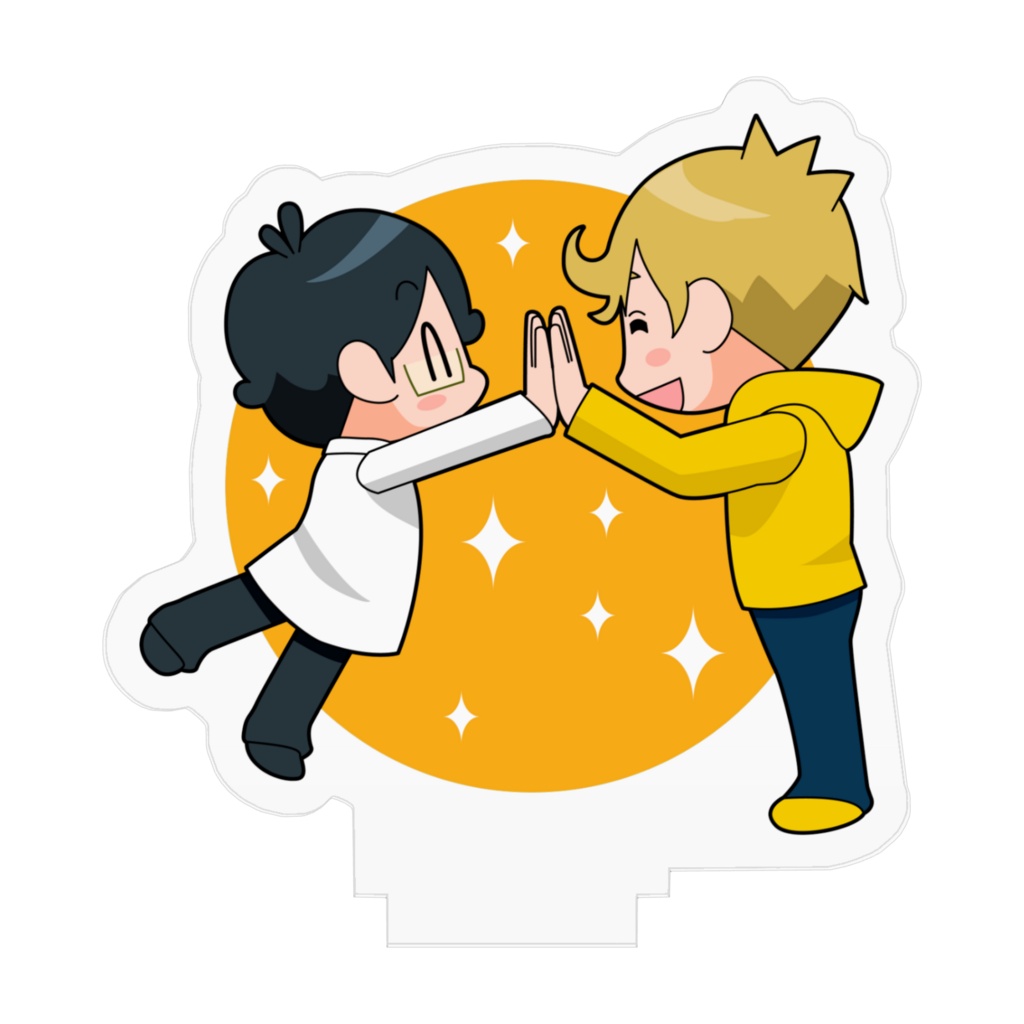 ランディ&寿(もものち晴れ)アクリルフィギュア