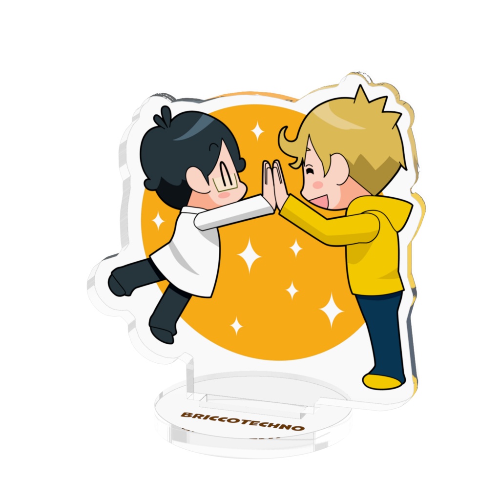 ランディ＆寿（もものち晴れ）アクリルフィギュア　